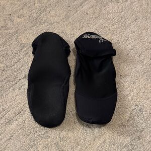 Black Volleyball Sand Socks Size M